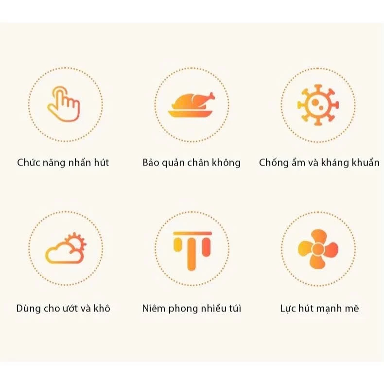 Máy Hút Chân Không MEXI - Hoàn Toàn Tự Động, Máy Đóng Gói Thực Phẩm Khử Trùng Bằng Tia Cực Tím - 4