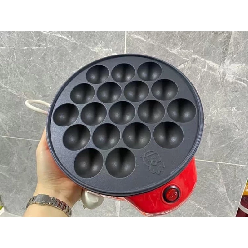 Hạnh phúc❣ Chảo Nướng Chống Dính Đĩa Nấu Ăn 20 Lỗ Nhà Nấu Nướng Dạng Khuôn Khay Nấu Nướng Nướng Chảo Bạch Tuộc Bóng Nướng Khay Nướng Nướng Bánh Nấu Ăn - 2