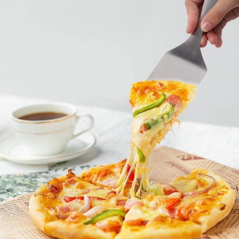 [3-5 Ngày Đến] 3 Thìa Nấu Ăn Cho Bánh Omelets Cá - Dụng Cụ Lật Chống Dính Inox Có Lưỡi Rộng, Lý Tưởng Cho Chảo Gang Nướng Nướng Nướng Nướng Nướng Nướng Nướng