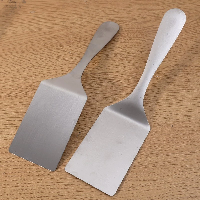 [3-5 Ngày Đến] 3 Thìa Nấu Ăn Cho Bánh Omelets Cá - Dụng Cụ Lật Chống Dính Inox Có Lưỡi Rộng, Lý Tưởng Cho Chảo Gang Nướng Nướng Nướng Nướng Nướng Nướng Nướng - 6