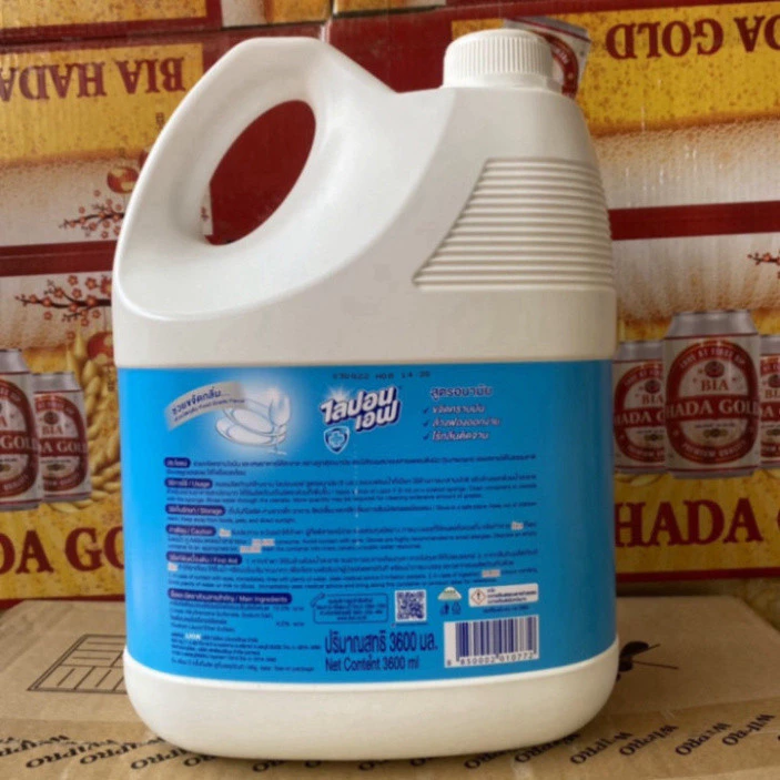 Nước rửa chén Thái Lan không mùi 3600ml chính hãng an toàn cho da tay - 2