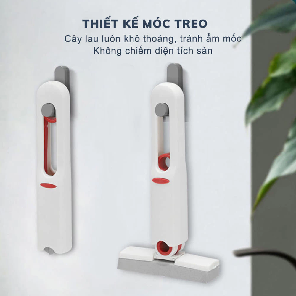 Cây Lau Bàn Bếp Tự Vắt Mini Đa Năng Bọt Biển Thấm Hút Thông Minh, Dụng Cụ Lau Dọn Gấp Gọn - 6