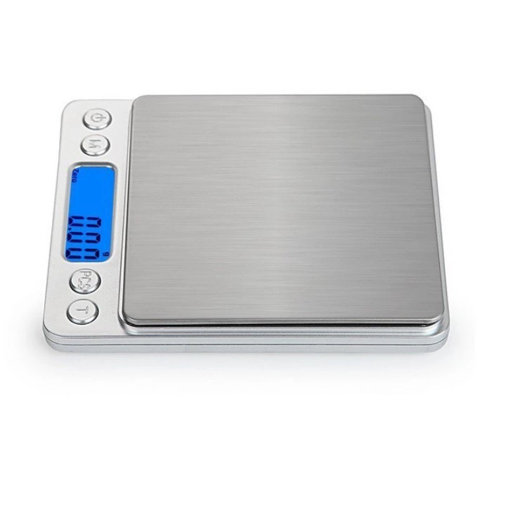 Cân tiểu ly điện tử , cân điện tử nhà bếp 3kg tặng kèm khay đựng đồ và 2 viên pin AAA - C2 - 5