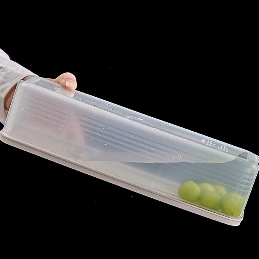 Hộp nhựa đựng thực phẩm, hộp bảo quản rau, củ, quả trong tủ lạnh có nắp, giữ thực phẩm luôn tươi mới ND1 - 4