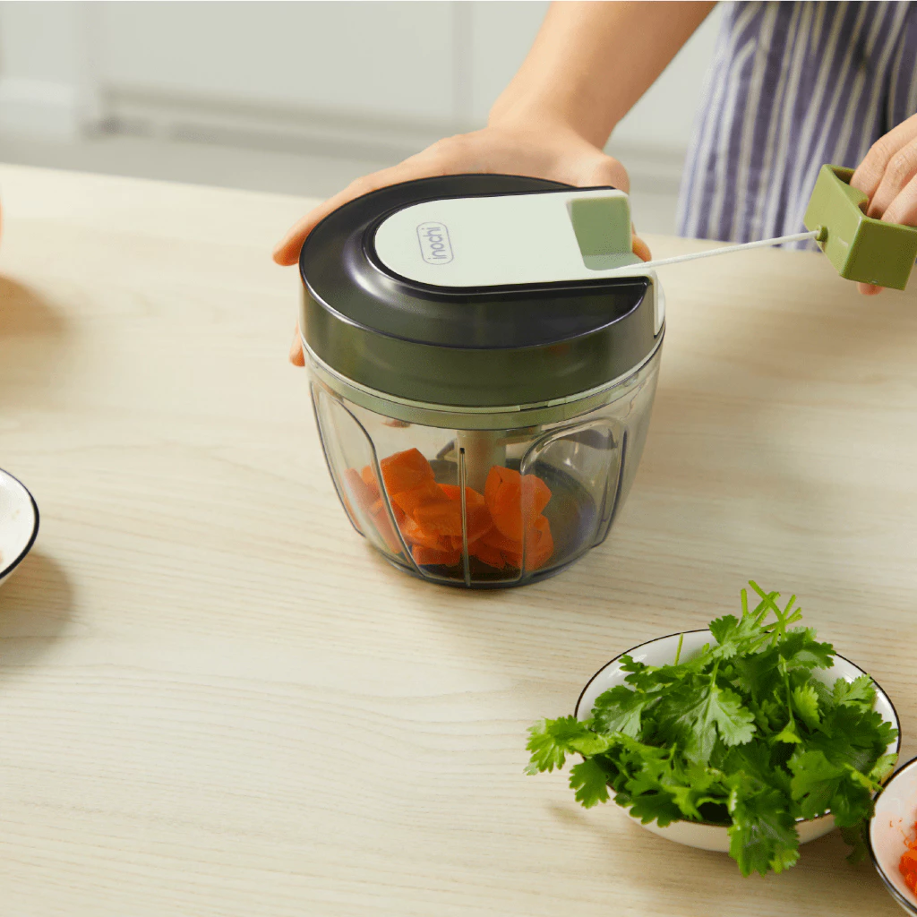 Dụng cụ xay tỏi,ớt, hành Inochi - cao cấp tiện lợi dễ sử dụng - 5