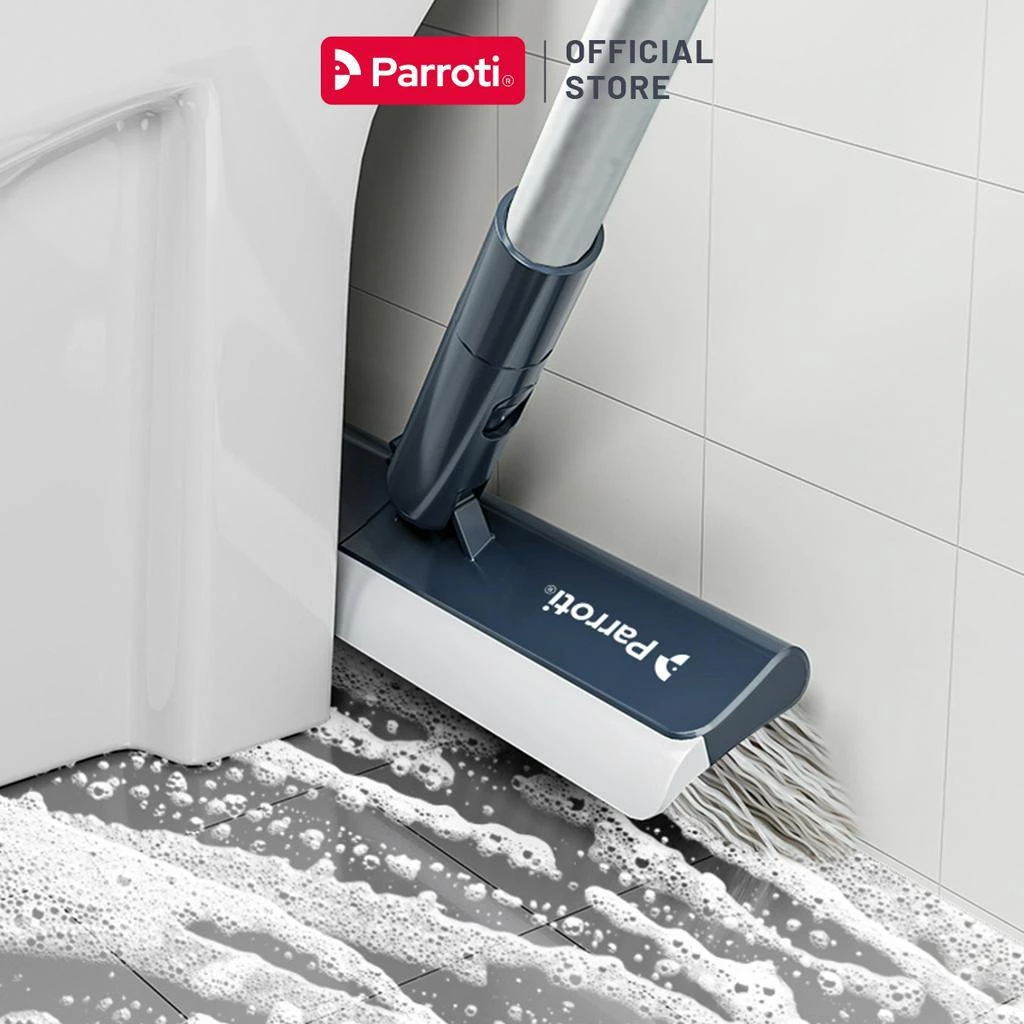 Cây chà sàn nhà tắm, chổi cọ sàn và gạt nước 2 trong 1– Parroti Easy ES04 - 2