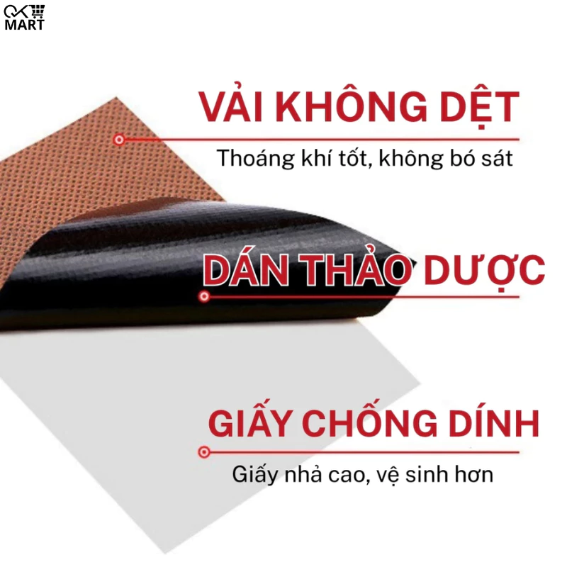 COMBO 3 Hộp 150 Miếng Dán Ngải Cứu Giảm Đau Xương Khớp - Cao Dán Làm Nóng Hỗ Trợ Xoa Bóp Nhức Mỏi - 2