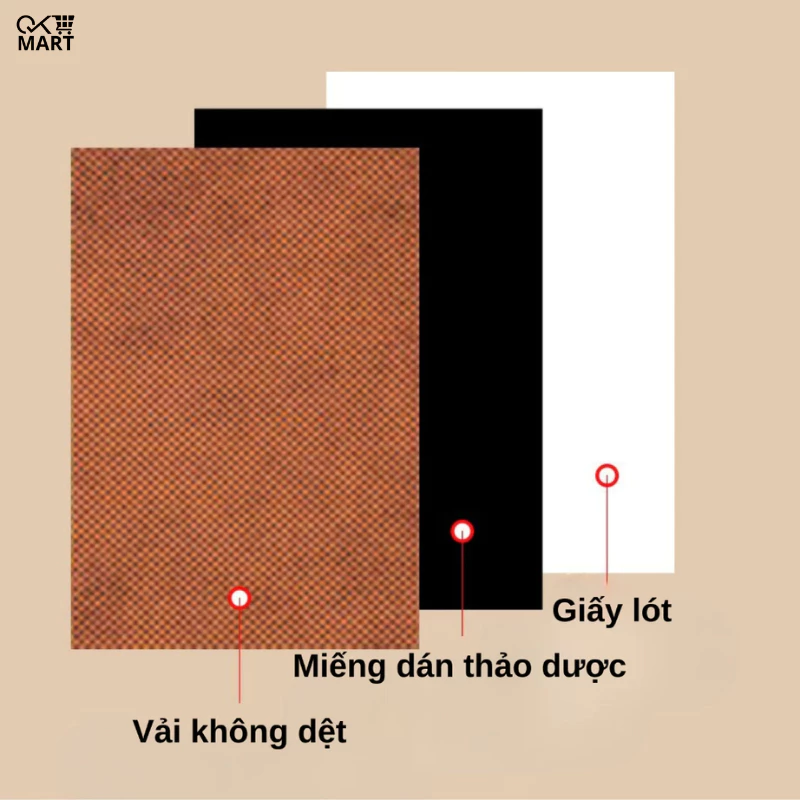 COMBO 3 Hộp 150 Miếng Dán Ngải Cứu Giảm Đau Xương Khớp - Cao Dán Làm Nóng Hỗ Trợ Xoa Bóp Nhức Mỏi - 4