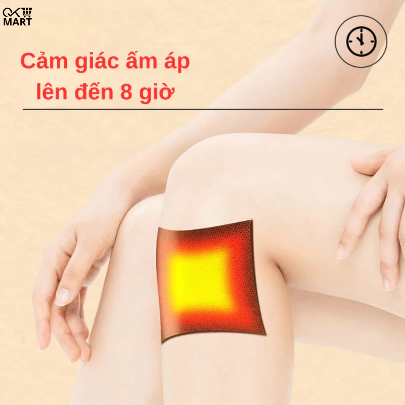 COMBO 3 Hộp 150 Miếng Dán Ngải Cứu Giảm Đau Xương Khớp - Cao Dán Làm Nóng Hỗ Trợ Xoa Bóp Nhức Mỏi - 5