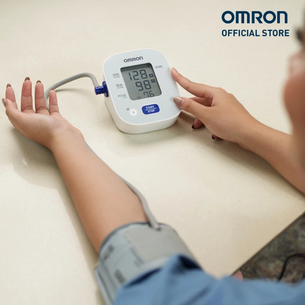 Máy Đo Huyết Áp Bluetooth OMRON - Bảo Hành 5 Năm - HEM-7140T1 - Kết nối điện thoại thông minh - 4