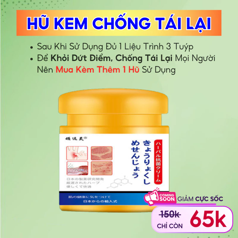 Kem Bôi Viêm Da Cơ Địa NHẬT BẢN Hỗ Trợ Dứt Điểm Lác Đồng Tiền, Nấm Da Đầu, Ghẻ Nước, Á Sừng Cực Kì Hiệu Quả - 6