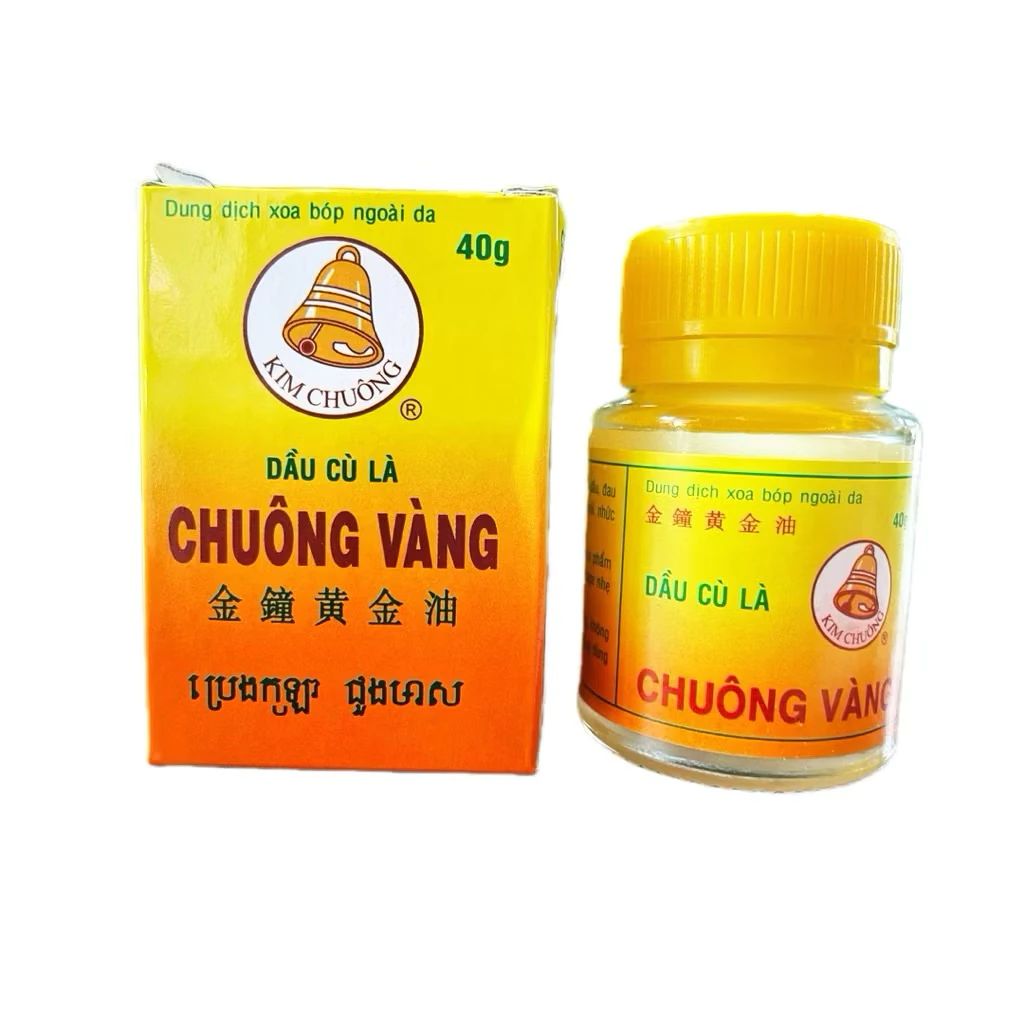Cao Xoa Bóp Cúp Vàng 40g (Cù là cúp vàng) Chính Hãng xoa bóp nhức mỏi,cảm lạnh - 4