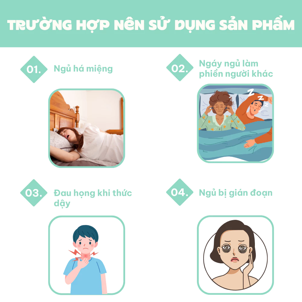 Hộp 30 Miếng Dán Chống Ngáy Ngủ BEBECHIC - 3