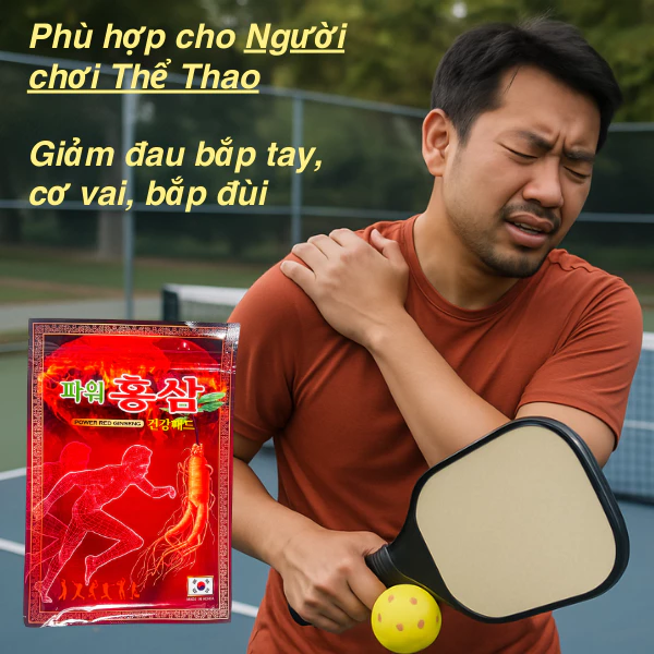 Cao Dán Hồng Sâm Hàn Quốc Chính Hãng Gói 20 miếng - 2