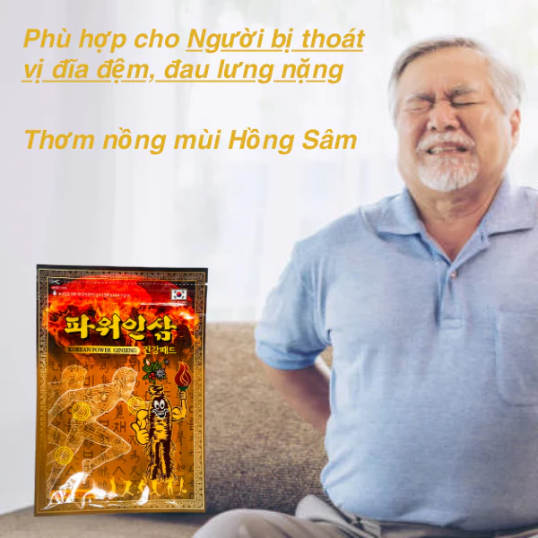 Cao Dán Hồng Sâm Hàn Quốc Chính Hãng Gói 20 miếng - 4