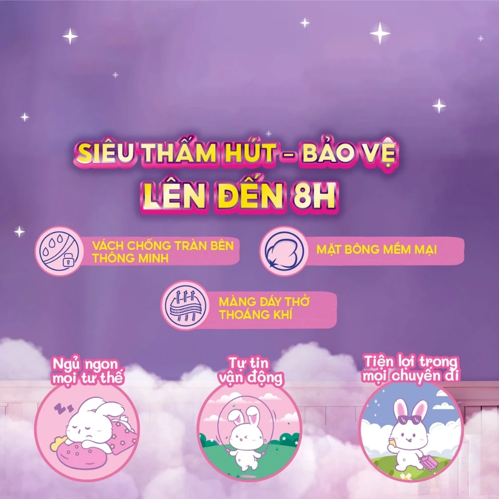 Băng đêm dạng quần Diana size M-L 5 chiếc/gói nhỏ gọn chống tràn siêu thấm hút MWELL VIỆT NAM - 6