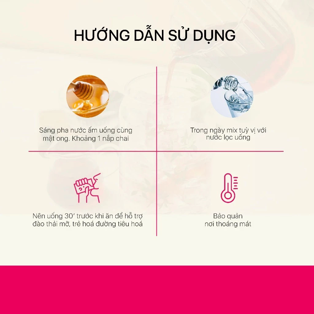 Giấm Lựu Daesang Hàn Quốc Hỗ Trợ Giảm Cân, Đẹp Da 900ml - 6