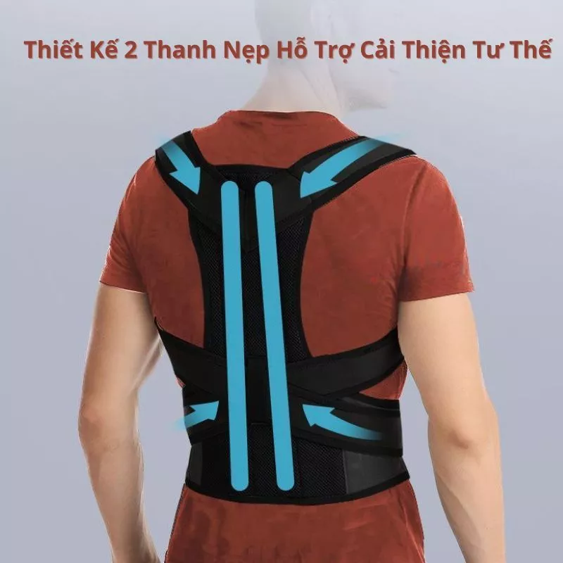 Đai Chống Gù Lưng Cao Cấp Ckicocare Topbody Topfit ,Điều Chỉnh Dáng, chuyên dụng cho dân văn phòng, học sinh DAIGU05 - 4