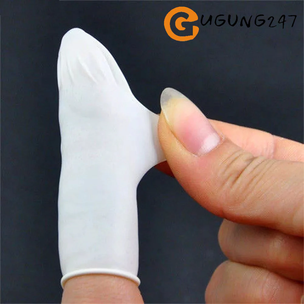 SET 200 Bao ngón tay cao su - Bao ngón tay y tế giúp tăng độ bám, chống tĩnh điện, chống mồ hôi, vết bẩn - 2