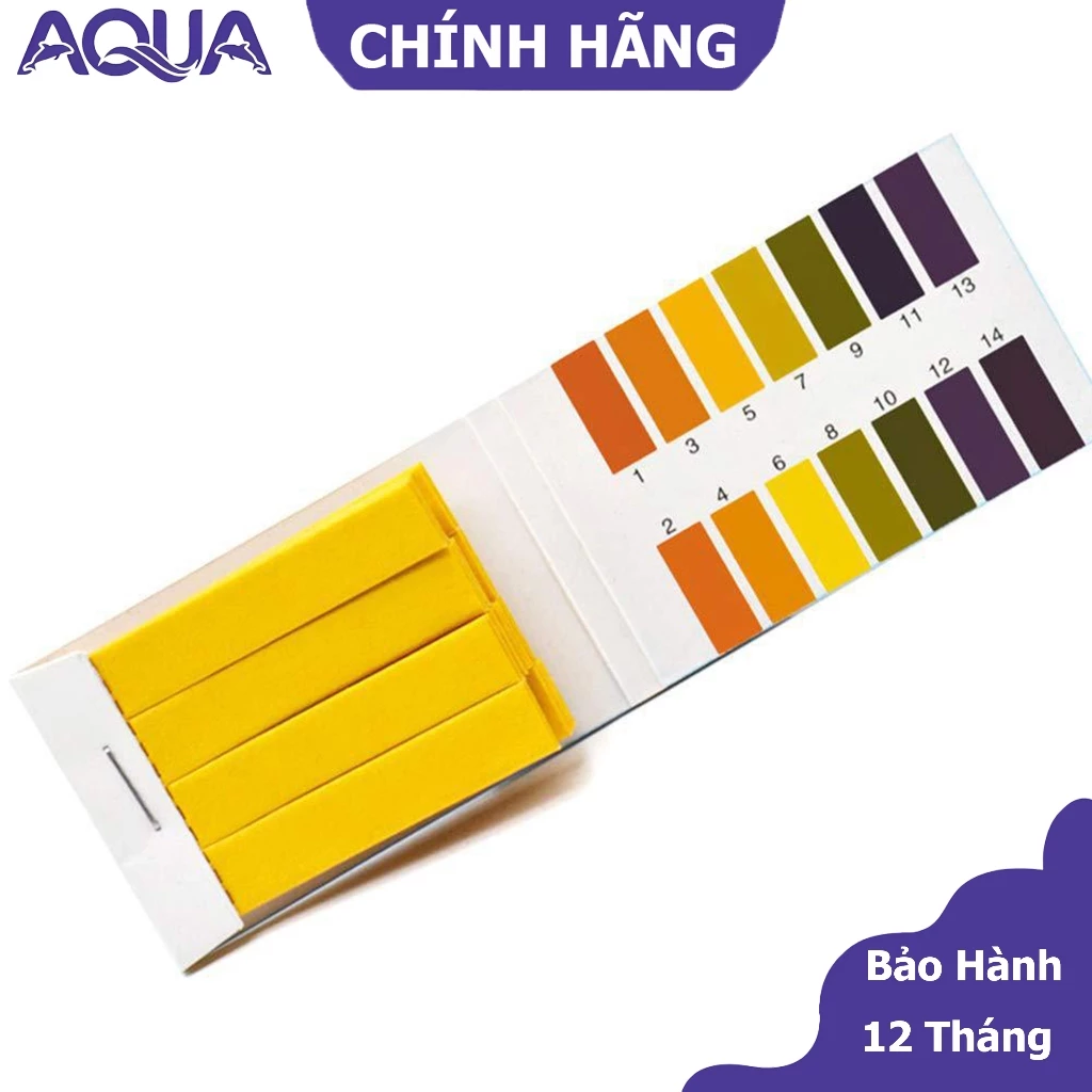 Giấy quỳ tím đo độ pH nước, kiểm tra độ axit, ion kiềm - tệp 80 miếng - 4