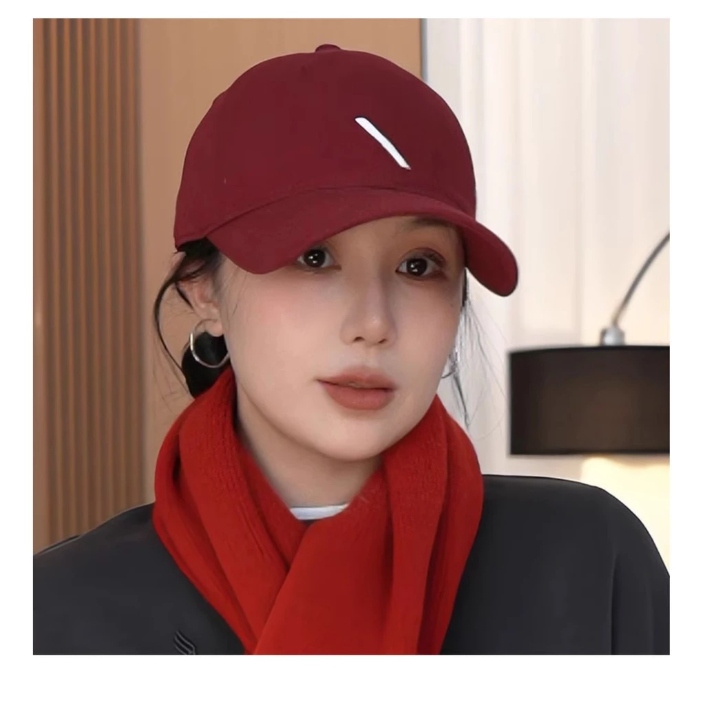Mũ bóng chày mùa xuân 2025 phong cách mới với vành rộng, size đầu lớn