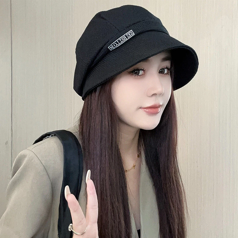 Mũ xô phong cách Nhật Bản, thiết kế phù hợp mọi góc độ khuôn mặt, che mặt hình bát giác dành cho nữ - 3