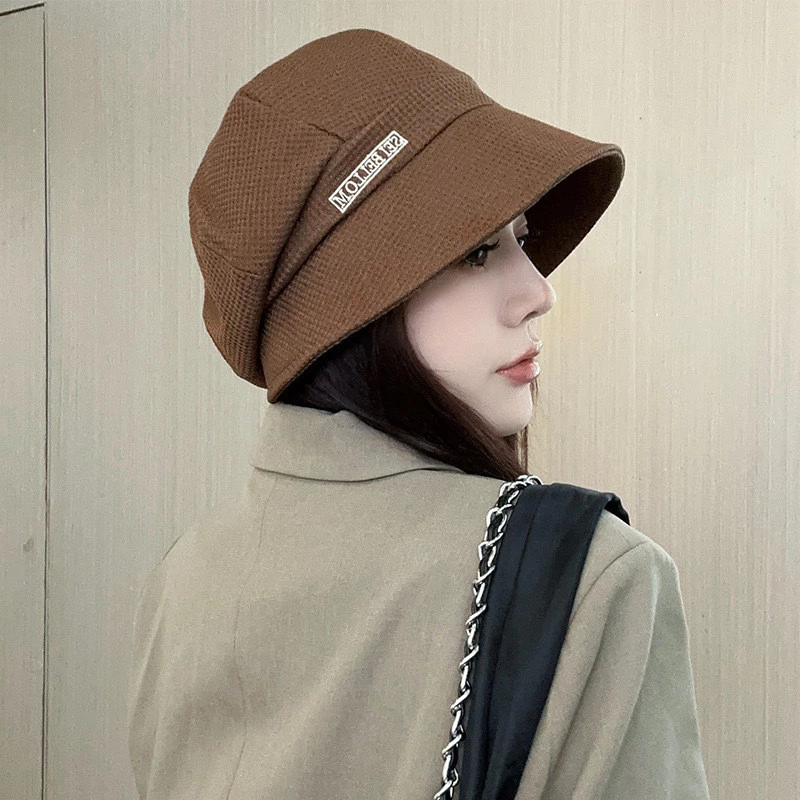 Mũ xô phong cách Nhật Bản, thiết kế phù hợp mọi góc độ khuôn mặt, che mặt hình bát giác dành cho nữ - 4