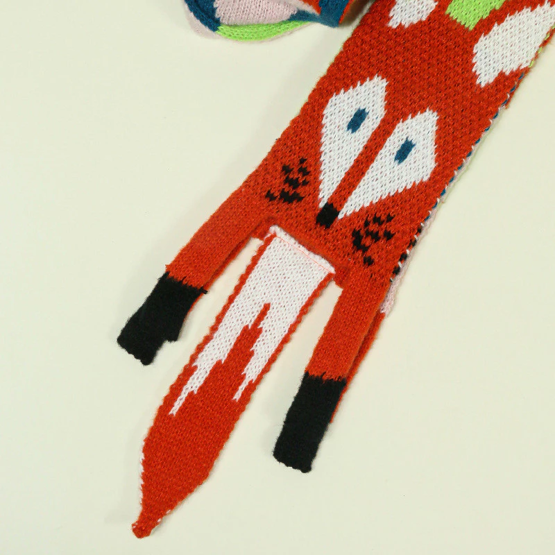 Khăn yếm bé gái phong cách mới, sang trọng và dễ thương, phù hợp cho mùa đông của sinh viên - 3