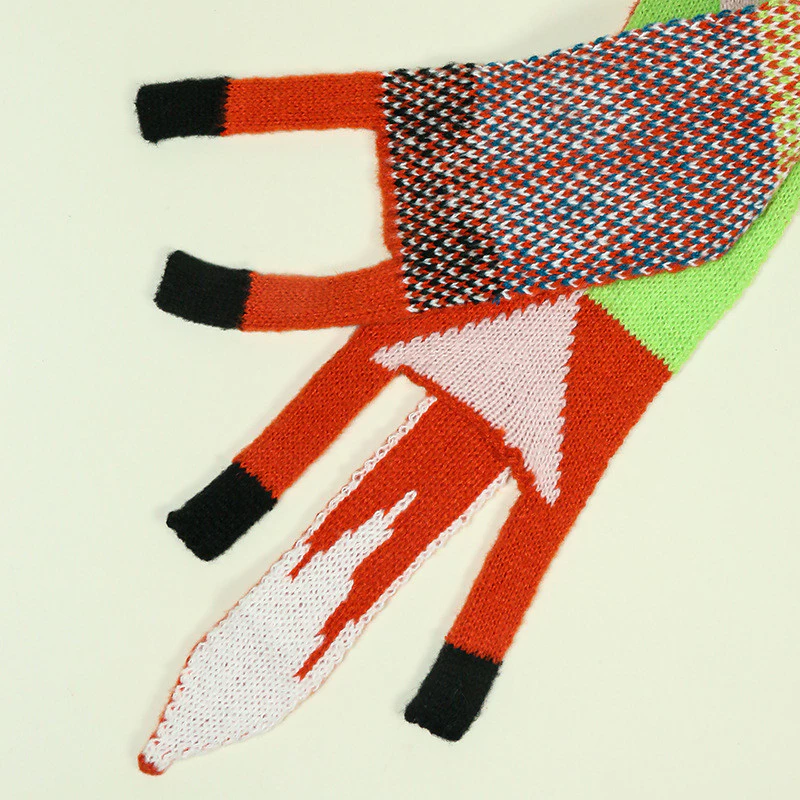 Khăn yếm bé gái phong cách mới, sang trọng và dễ thương, phù hợp cho mùa đông của sinh viên - 4