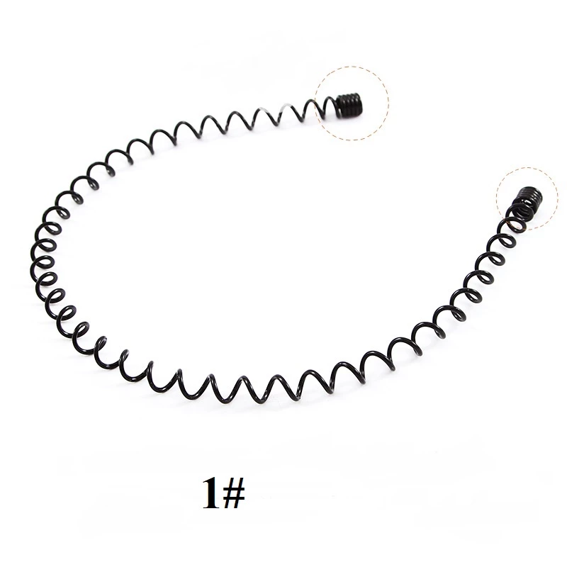 Bờm Tóc,Cài Tóc Kim Loại Màu Đen Đơn Giản Với Nhiều Kiểu Dáng Cho Cả Nam Và Nữ Phụ Kiện Tóc - 3