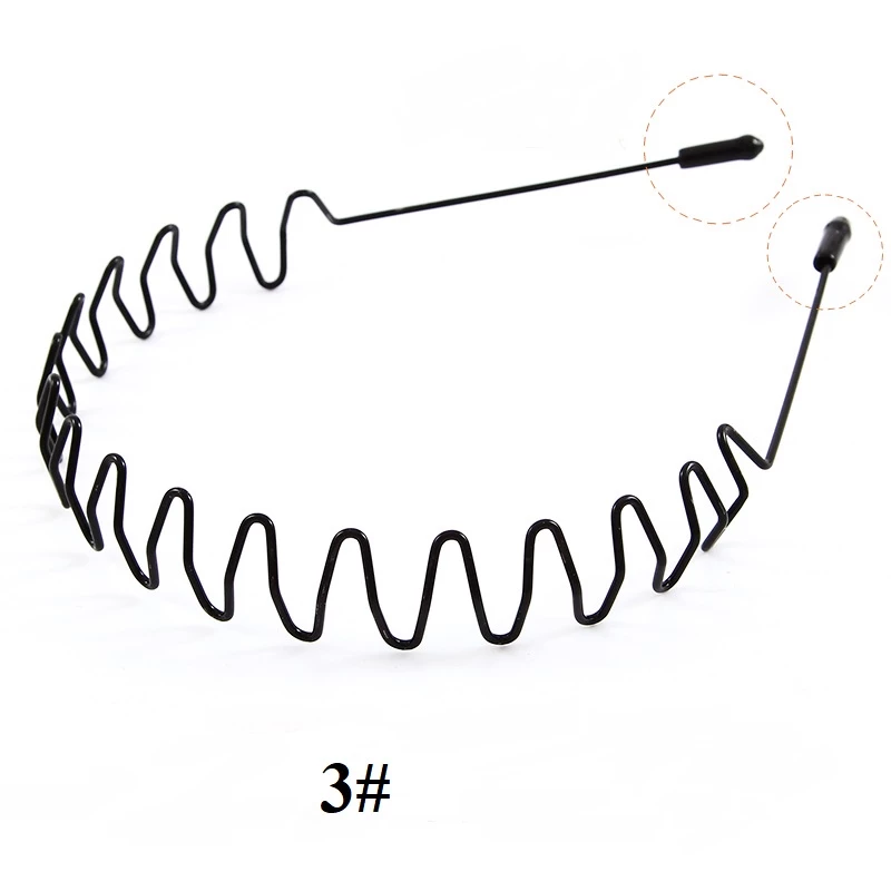 Bờm Tóc,Cài Tóc Kim Loại Màu Đen Đơn Giản Với Nhiều Kiểu Dáng Cho Cả Nam Và Nữ Phụ Kiện Tóc - 4