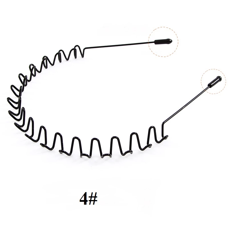 Bờm Tóc,Cài Tóc Kim Loại Màu Đen Đơn Giản Với Nhiều Kiểu Dáng Cho Cả Nam Và Nữ Phụ Kiện Tóc - 5