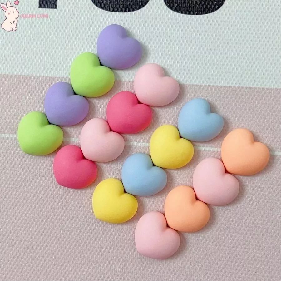 Charm Trái Tim Dán Trang Trí, Tạo Vẻ Đẹp Cho Đồ Vật - Charm Lumi - 3