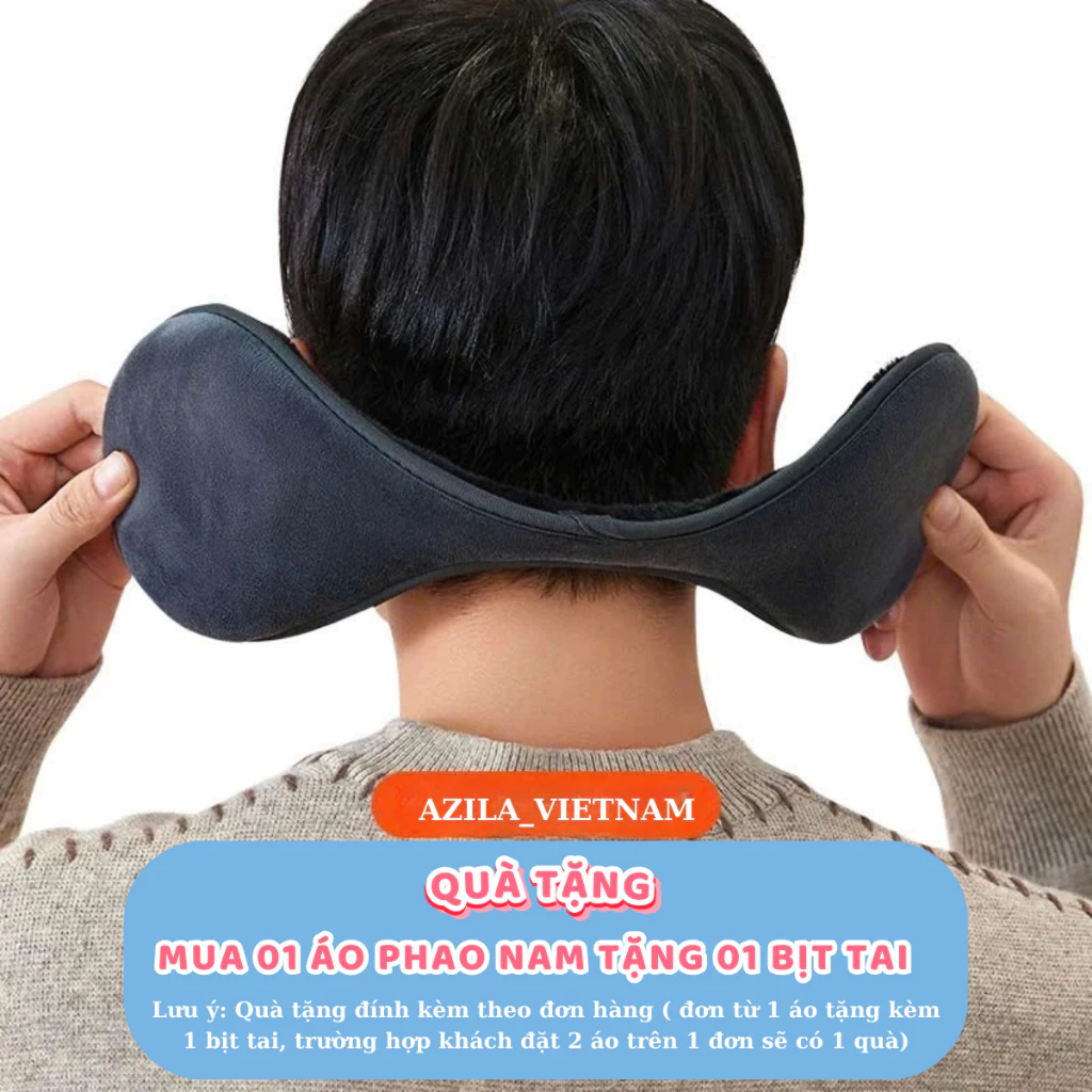 Bịt Tai Giữ Ấm Mùa Đông Đi Đường Lông Nhung Ấm Áp, Chụp Tai Giữ Ấm Mùa Đông Thương Hiệu Azila - BT01 - 2