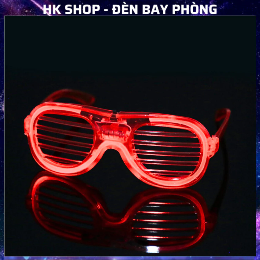 Mắt Kính Hình Kính Led Vuông Có Đèn Led Phát Sáng Kính Led Phát Sáng dùng đi bar , vũ trường , dạ hội , pub , club - 5