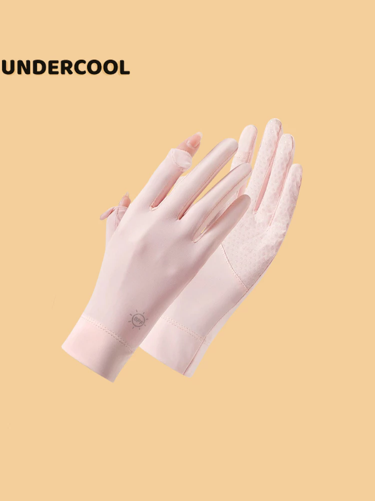 Găng Tay Ngắn Chống Nắng UNDERCOOL Hở Ngón Chống Trượt Chống Tia UV UPF50+ Nhiều Màu GT01 - 5