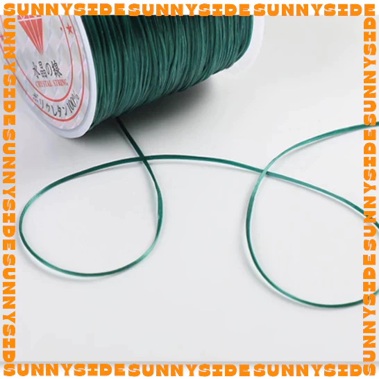 1 Cuộn Dây Cước Thun Lụa Co Giãn Loại 1 Nhiều Màu Xỏ Chuỗi Làm Vòng Đeo Tay Handmade Thắt Vòng - 3