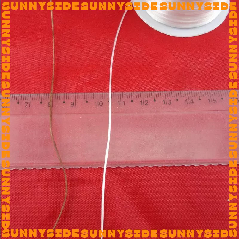 1 Cuộn Dây Cước Thun Lụa Co Giãn Loại 1 Nhiều Màu Xỏ Chuỗi Làm Vòng Đeo Tay Handmade Thắt Vòng - 4