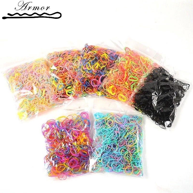 Gói 100g chun buộc tóc màu đen - giadungphuongnguyen [ S4 ] - 2