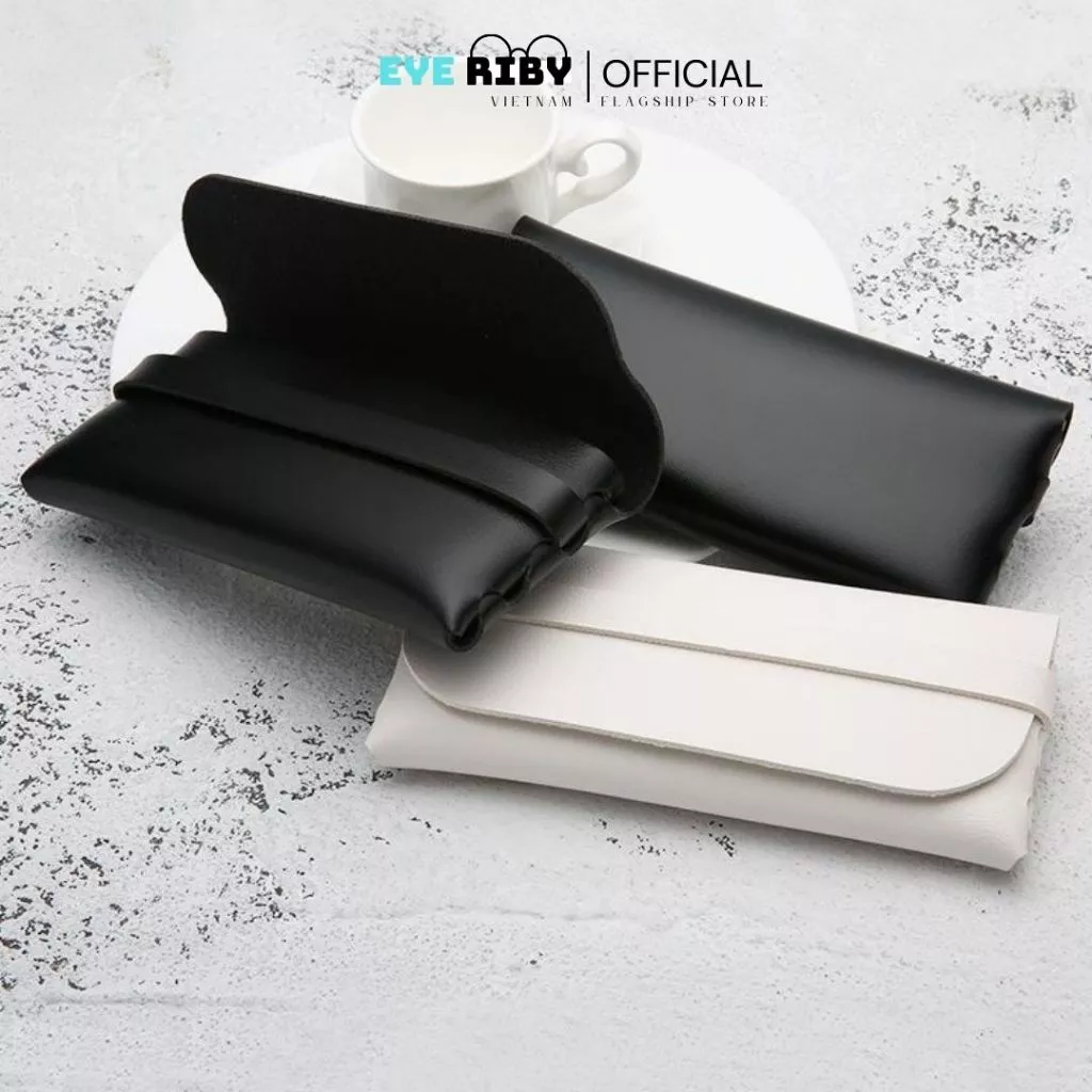 Ví Đựng Mắt Kính Bao Da Phụ Kiện Dày Dặn Đa Năng Chống Trầy Xước - 4