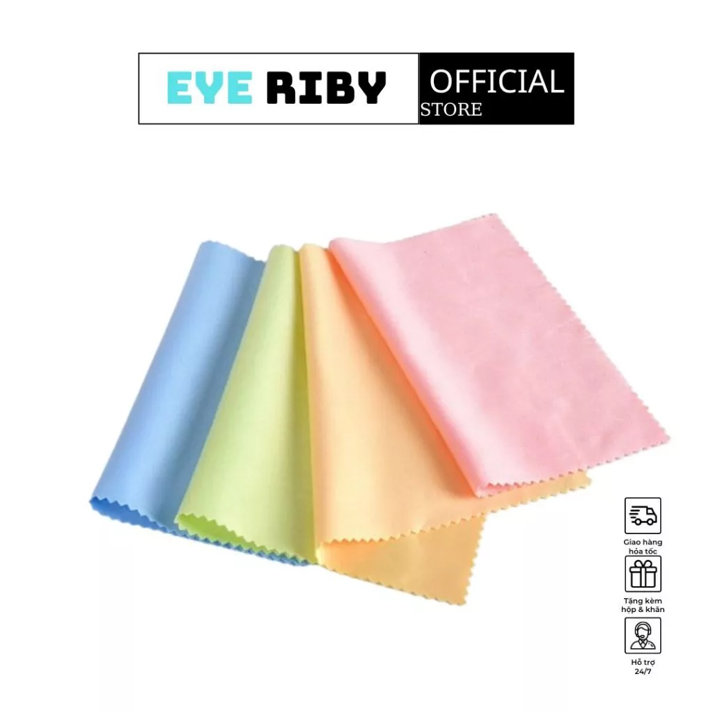 Khăn Lau Mắt Kính Chuyên Dụng Mềm Mại Đa Năng Lau Đồng Hồ, Điện Thoại, Laptop