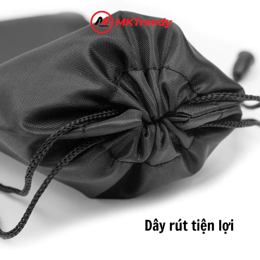 Phụ kiện MKTRENDY túi vải dây rút đựng mắt kính tiện lợi chống trầy xước - 3