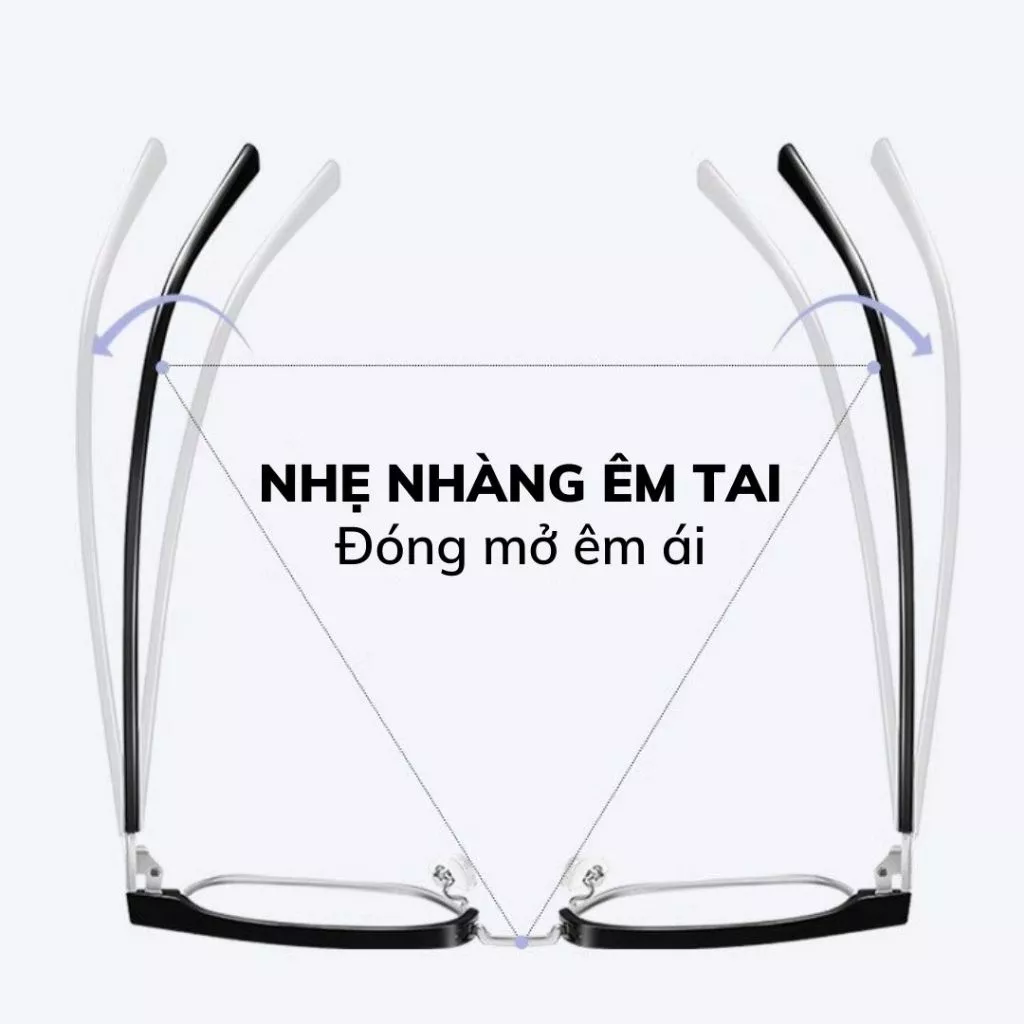 Gọng kính nam đổi màu phong cách tinh tế lịch lãm đơn giản cao cấp nâng cấp ngoại hình kính mắt y15 - 4