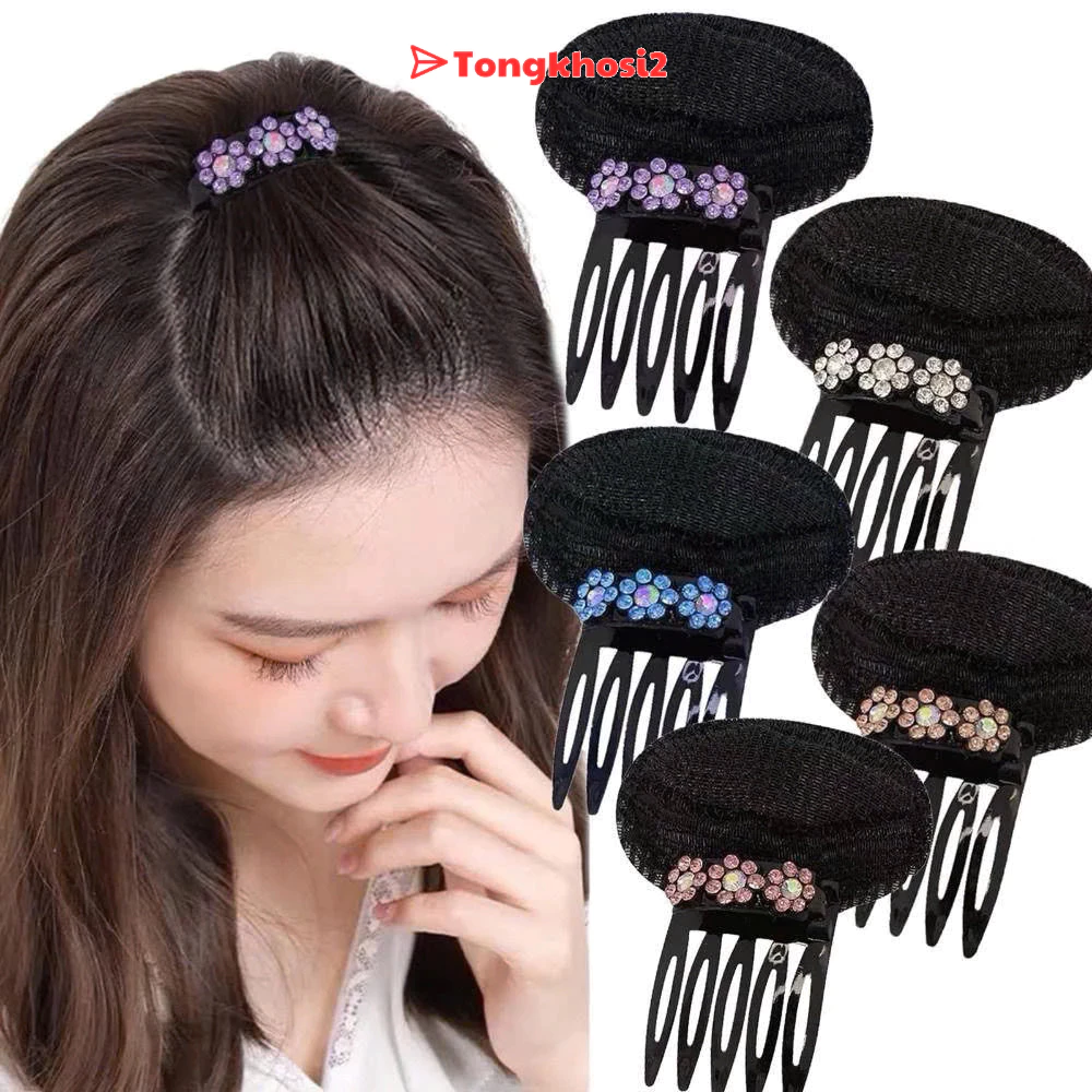 PVN68072 Kẹp xược độn phồng tóc phồng mái