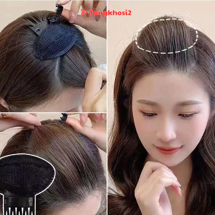 PVN68072 Kẹp xược độn phồng tóc phồng mái - 4