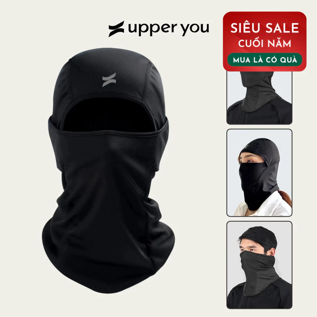 Khăn Trùm Đầu Nam Nữ Đa Năng Đi Phượt UPPER YOU Thoáng Mát Chống Tia UV Co Giãn 4 Chiều - KNJ01