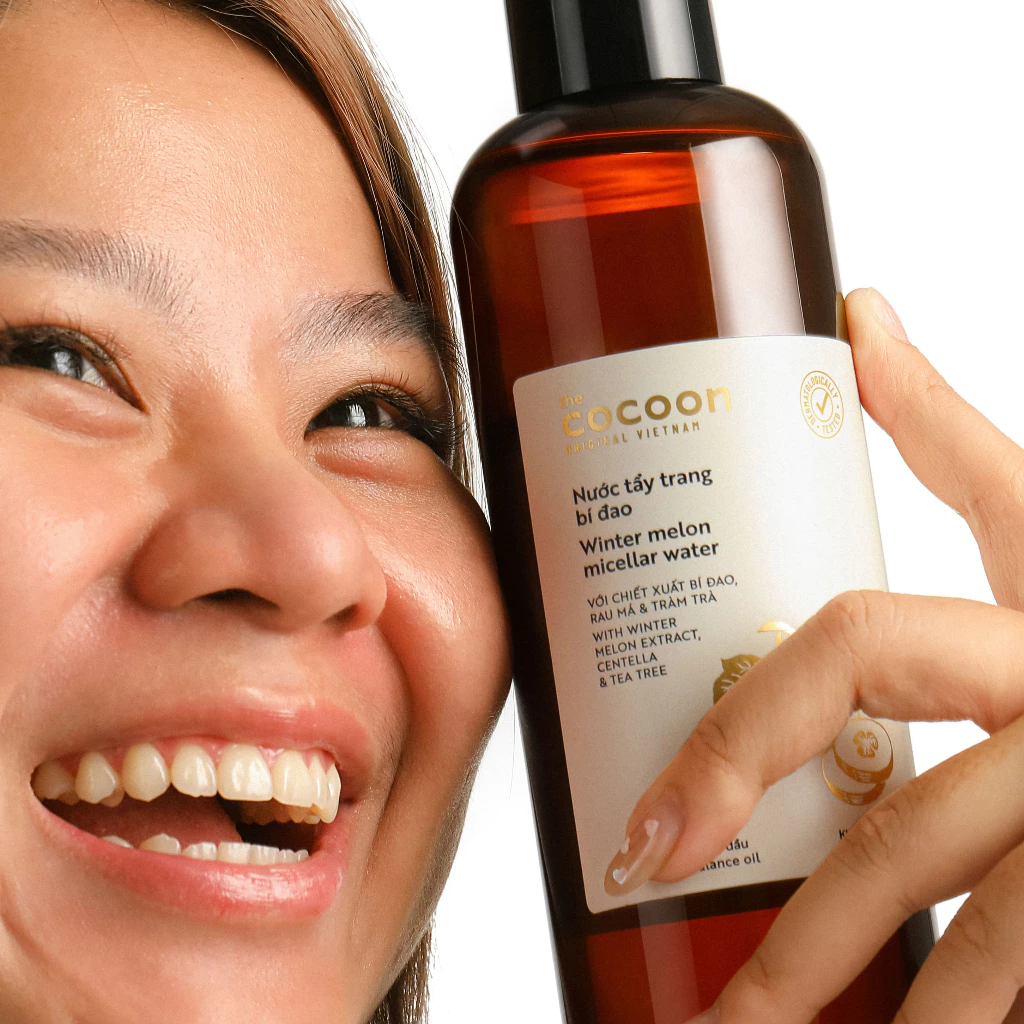 Bigsize - Nước tẩy trang bí đao Cocoon tẩy sạch makeup & giảm dầu 500ml - 2