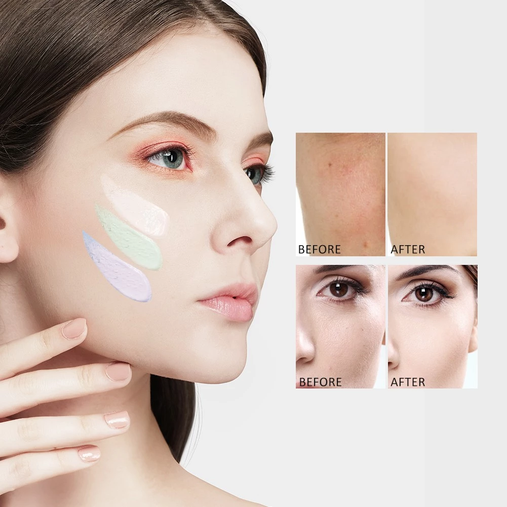 Kem lót kem chống nắng ZEESEA 30g trang điểm kiềm dầu nâng tông che lỗ chân lông làm mịn da - 6