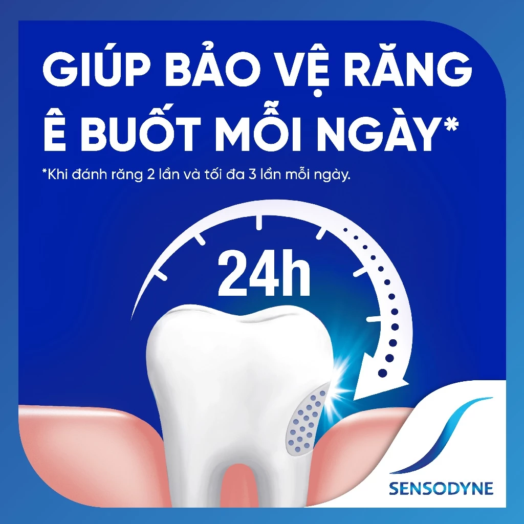 Bộ 2 Kem đánh răng SENSODYNE Gentle Whitening 160g giúp giảm ê buốt hiệu quả và làm trắng răng tự nhiên - 4