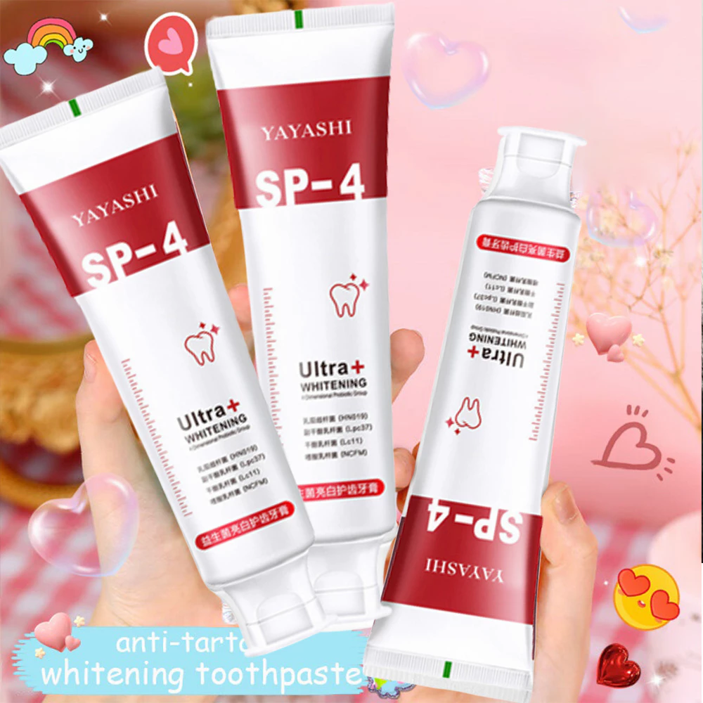 [ CHÍNH HÃNG ] Kem Đánh Răng SP-4 Yayashi Ultra+ Whitening 120g Trắng Sáng, Khử Mùi, Thơm Mát - 3
